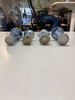 A varied collection of 13 Chinese blue and white wares, Kangxi/Qianlong — photo 7