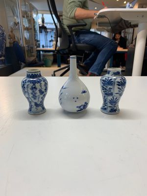 A varied collection of 13 Chinese blue and white wares, Kangxi/Qianlong — photo 9