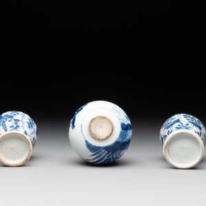 A varied collection of 13 Chinese blue and white wares, Kangxi/Qianlong — photo 16