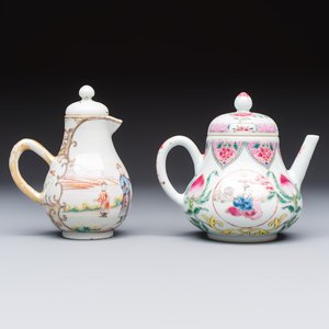 A varied collection of 13 Chinese famille rose wares, Yongzheng and later — foto 4