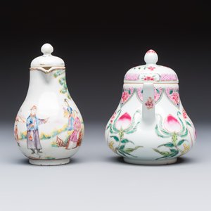 A varied collection of 13 Chinese famille rose wares, Yongzheng and later — foto 5