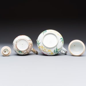A varied collection of 13 Chinese famille rose wares, Yongzheng and later — foto 7