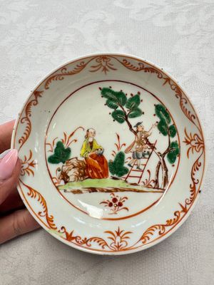 A varied collection of 13 Chinese famille rose wares, Yongzheng/Qianlong — 照片 49