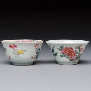 A varied collection of 13 Chinese famille rose wares, Yongzheng/Qianlong — 照片 11