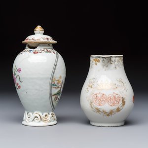 A varied collection of 13 Chinese famille rose wares, Yongzheng/Qianlong — 照片 25