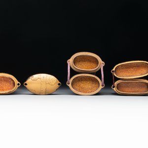 A varied collection of 14 Japanese lacquer and bronze wares, Zōhiko 平安象彦 mark, 19/20th C. — 照片 8
