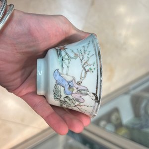A varied collection of 15 pieces of Chinese qianjiang cai, famille rose and verte porcelain, 19/20th C. — 照片 11