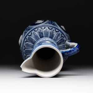 A varied collection of 8 Westerwald stoneware jugs, 19th C. — photo 6