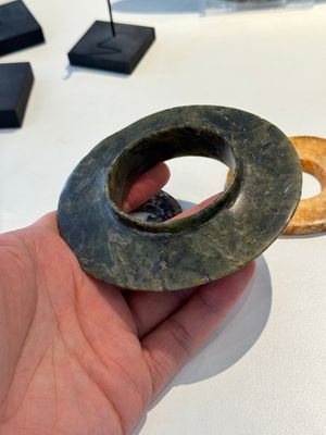 A varied collection of 'bi' discs and jade pendants, China, 1st C. B.C. and earlier — photo 20