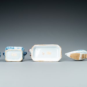 A varied collection of blue and white and polychrome Delftware, 18/19th C. — 照片 8