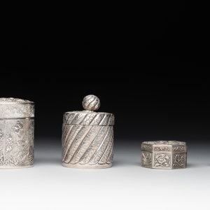 A varied collection of Chinese and Thai silverware, 19/20th C. — photo 8