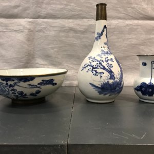 A varied collection of Chinese 'Bleu de Hue' Vietnamese market wares, 19th C. — 照片 21