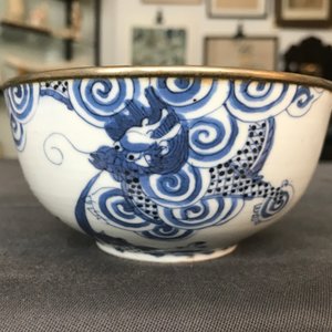 A varied collection of Chinese 'Bleu de Hue' Vietnamese market wares, 19th C. — 照片 38