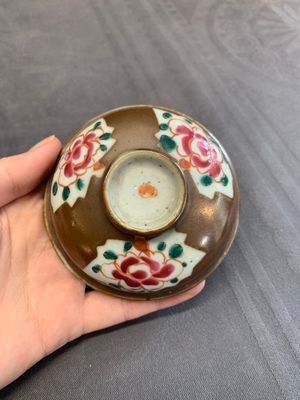 A varied collection of Chinese blue and white, and famille rose tea wares, Qianlong — photo 32