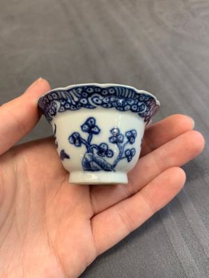 A varied collection of Chinese blue and white, and famille rose tea wares, Qianlong — photo 75