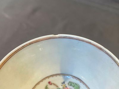 A varied collection of Chinese blue and white, famille rose and Imari-style porcelain, Yongzheng/Qianlong — 照片 21