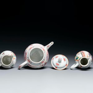 A varied collection of Chinese blue and white, famille rose and Imari-style porcelain, Yongzheng/Qianlong — 照片 6