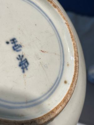 A varied collection of Chinese blue and white, grisaille and famille verte porcelain, Kangxi and later — photo 66