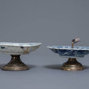 A varied collection of Chinese blue and white porcelain, Ming and Kangxi — photo 7