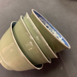 A varied collection of Chinese blue and white wares, Kangxi — 照片 29