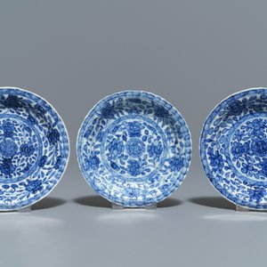 A varied collection of Chinese blue and white wares, Kangxi — 照片 4