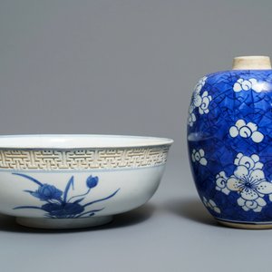 A varied collection of Chinese blue and white wares, Kangxi — 照片 3