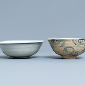 A varied collection of Chinese blue and white wares, Ming and later — 照片 10