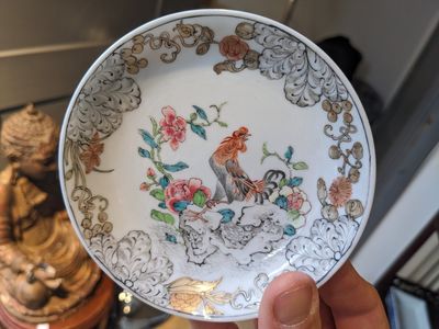 A varied collection of Chinese blue, white and famille rose porcelain, Yongzheng and later — 照片 12