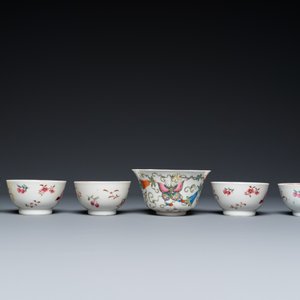 A varied collection of Chinese blue, white and famille rose porcelain, Yongzheng and later — 照片 11