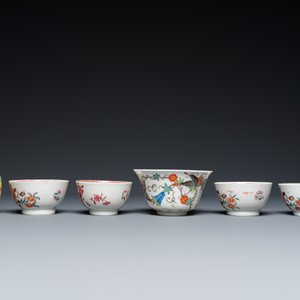 A varied collection of Chinese blue, white and famille rose porcelain, Yongzheng and later — 照片 9