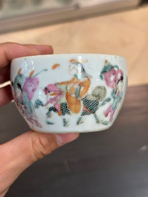 A varied collection of Chinese famille rose and qianjiang cai porcelain, 19/20th C. — 照片 50