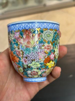 A varied collection of Chinese famille rose and qianjiang cai porcelain, 19/20th C. — 照片 63