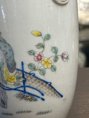 A varied collection of Chinese famille rose and qianjiang cai porcelain, 19/20th C. — 照片 7