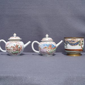 A varied collection of Chinese famille rose export porcelain, Qianlong — 照片 7