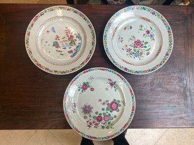 A varied collection of Chinese grisaille and famille rose porcelain, Yongzheng/Qianlong — photo 6