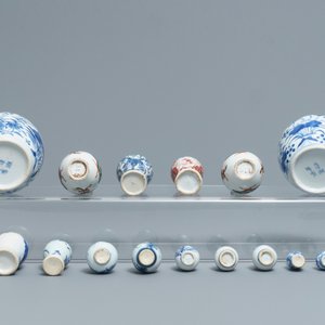 A varied collection of Chinese miniature vases, Kangxi and later — photo 3