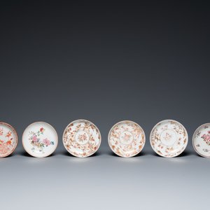 A varied collection of Chinese plates, cups and saucers, Kangxi and later — 照片 4