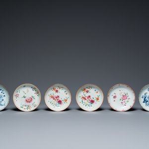 A varied collection of Chinese plates, cups and saucers, Kangxi and later — 照片 8