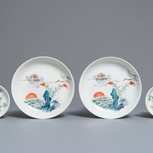 A varied collection of Chinese porcelain, 19th C. and Republic — 照片 2