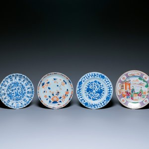 A varied collection of Chinese porcelain, Kangxi and later — 照片 4