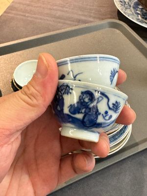 A varied collection of Chinese porcelain, Kangxi and later — 照片 51