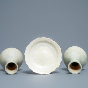 A varied collection of Chinese qingbai- and cream-glazed pottery, Song and later — 照片 12