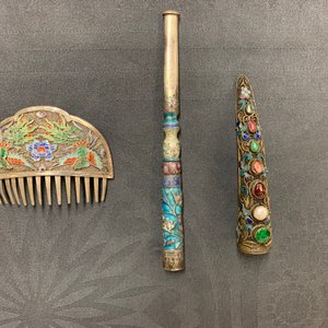 A varied collection of Chinese silver, 19/20th C. — 照片 8