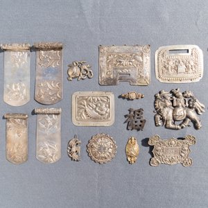 A varied collection of Chinese silver, 19/20th C. — 照片 2