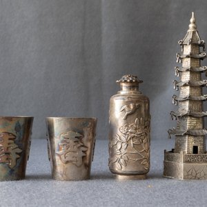 A varied collection of Chinese silver, 19/20th C. — 照片 9