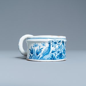 A varied collection of Dutch Delft blue and white and polychrome pottery, 18th C. — photo 15