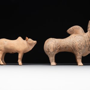 A varied collection of four terracotta animal sculptures and two bowls, Indus Valley, Iran, Pakistan and Afghanistan, 29th/3rd C. B.C. — foto 5