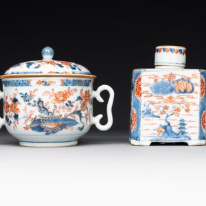 A varied collection of fourteen Chinese Imari-style wares, Kangxi/Qianlong — 照片 11