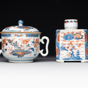 A varied collection of fourteen Chinese Imari-style wares, Kangxi/Qianlong — 照片 10