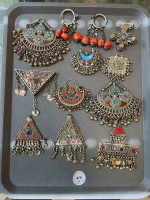 A varied collection of jewellery and accessories, Afghanistan, India, Pakistan, and Yemen, 19th C. — photo 1